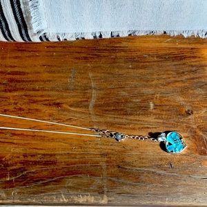 Blue Heart necklace